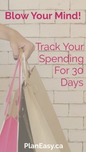 Blow Your Mind - Track Your Spending for 30 Days