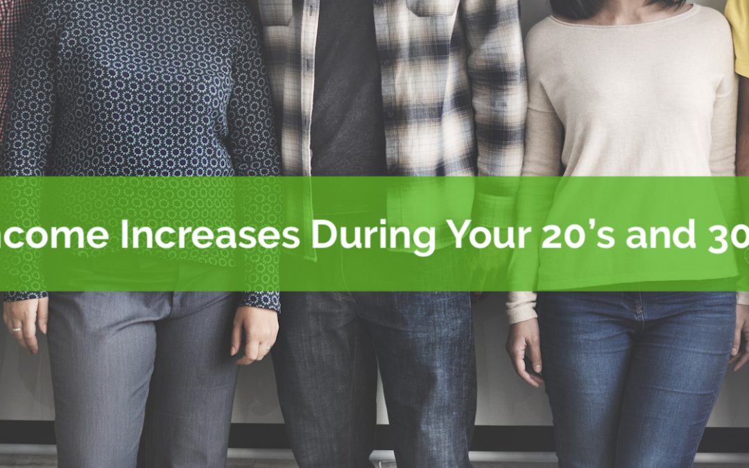 How Fast Will Your Income Increase In Your 20’s and 30’s?