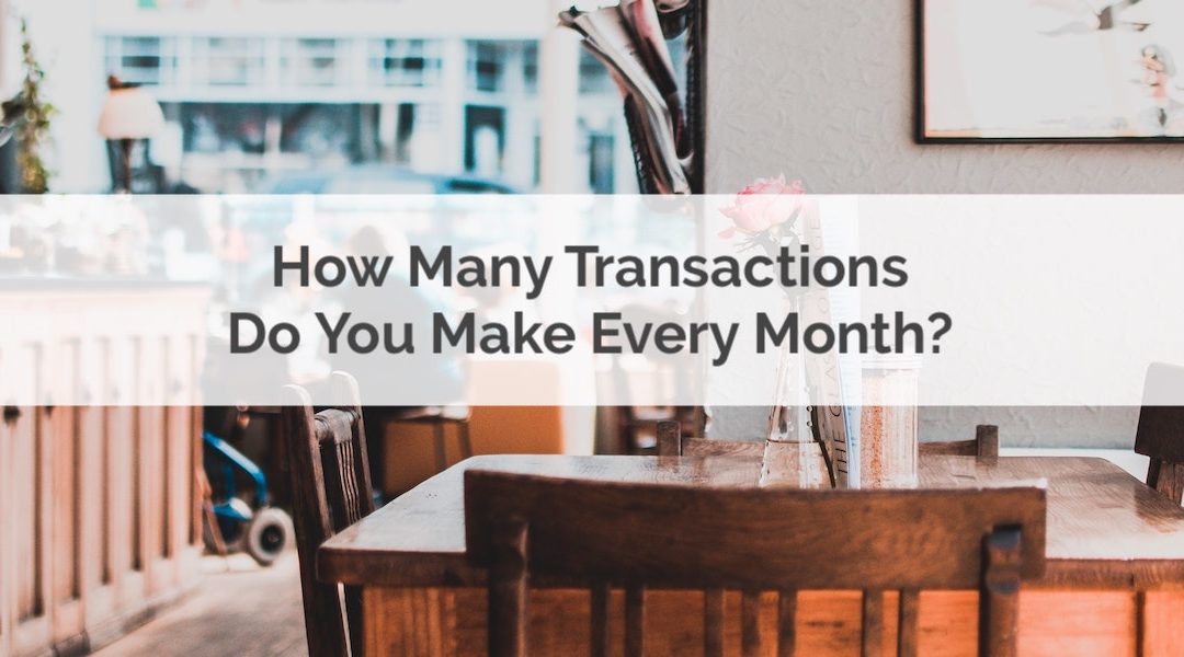 It’s Not Just How Much You Spend, It’s How Many Transactions You Make