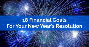 18 Great Financial Goals For The New Year