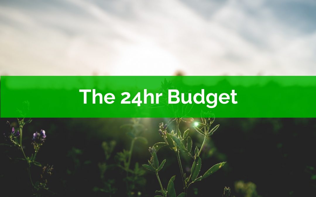 The 24-Hour Budget